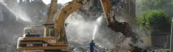 Demolition waste and concrete recycling